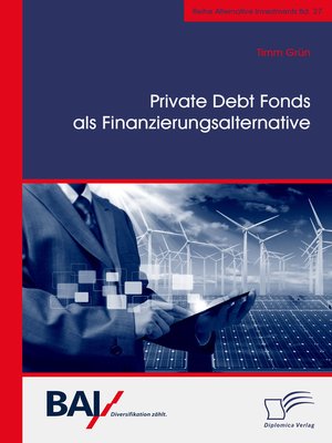 cover image of Private Debt Fonds als Finanzierungsalternative